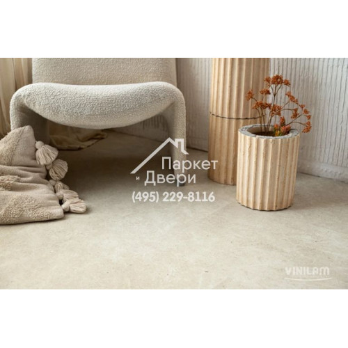 Виниловый пол Vinilam CERAMO VINILAM Stone 71612 Тихая Бухта 6 mm 940x470x6 мм
