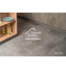 Виниловый пол Vinilam CERAMO VINILAM Glue Цемент Стальной 71610 Glue 950x475x2.5 мм