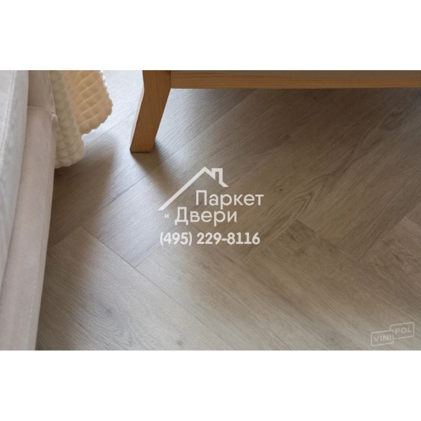 Виниловый пол Vinilam VinilPol Herringbone Glue 9944 Паркет Палладио Glue 609,6x152,4x2,5 мм-9