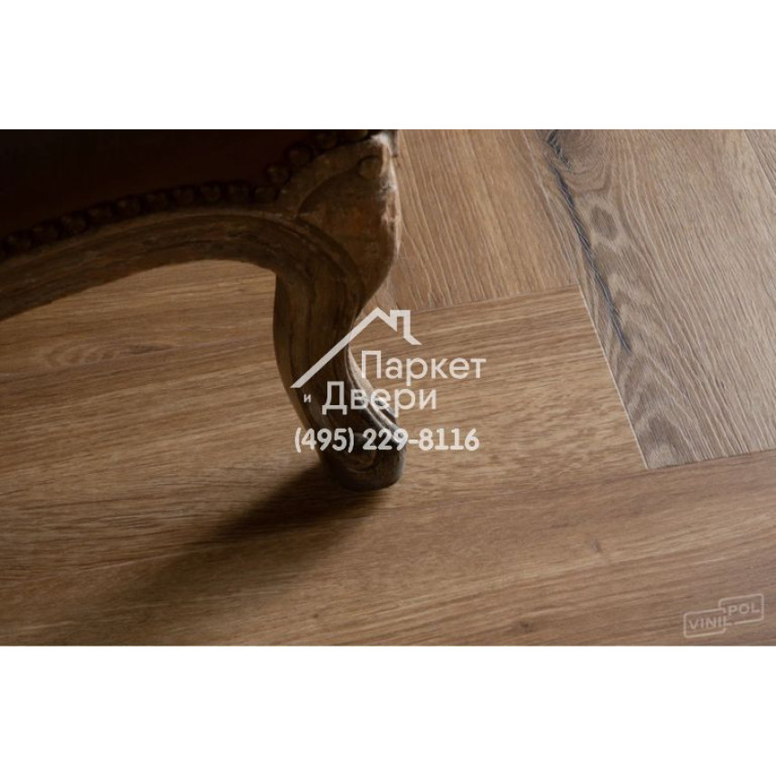Виниловый пол Vinilam VinilPol Herringbone Glue 9933 Паркет Франческо Glue 609,6x152,4x2,5 мм-15