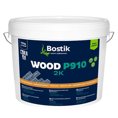 Клей паркетный полиуретановый BOSTIK WOOD P910 2K 10кг