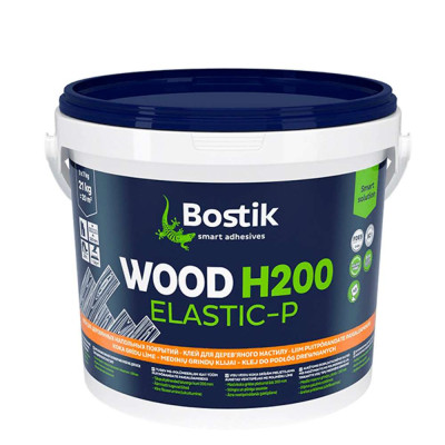 Клей паркетный 1K MS-полимерный BOSTIK WOOD H200 ELASTIC-P 21кг