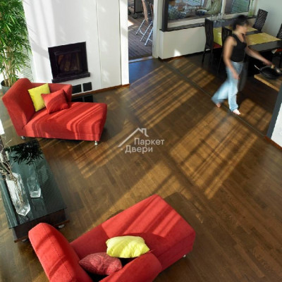 Паркетная доска Upofloor FORTE OAK CLASSIC BROWN  3S