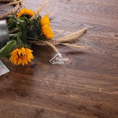 Паркетная доска Upofloor ART DESIGN OAK GINGER BROWN MATT 3S