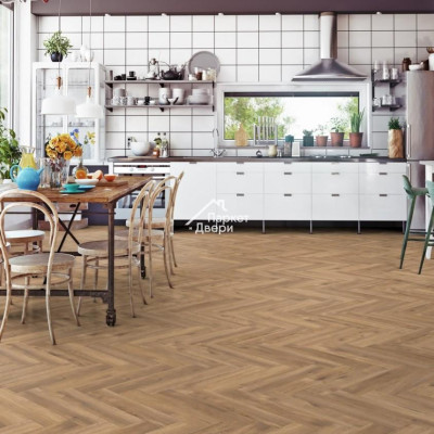 Ламинат Kronotex Herringbone B 4764 Дуб Тревизо