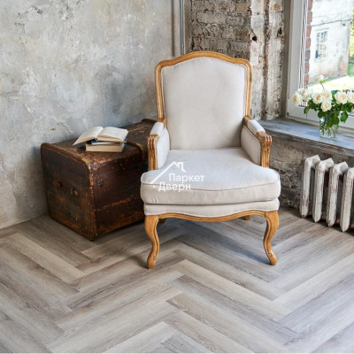 Виниловый пол VINILAM PARQUET Herringbone Эрмитаж IS11122