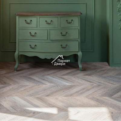 Виниловый пол VINILAM PARQUET CHEVRON Шампань RI153616CL4