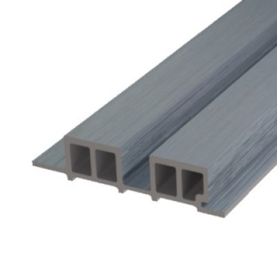 Фасадная доска Woodvex Lines Light gray Фасад (3м. и 4м.),3000x169x40, 4000x169x40