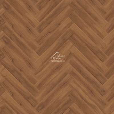 Виниловый пол Kahrs Click Herringbone REDWOOD