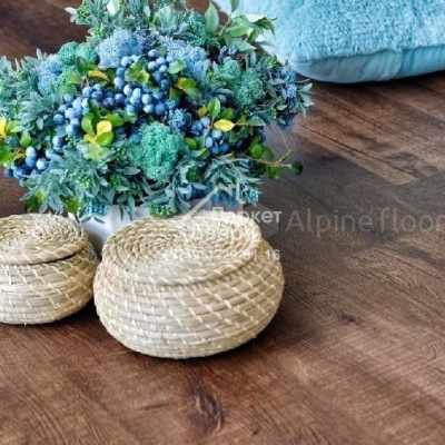 Виниловый пол Alpine Floor REAL WOOD Дуб Мокка Синхронное тиснение ECO 2-2 1220х183х6 