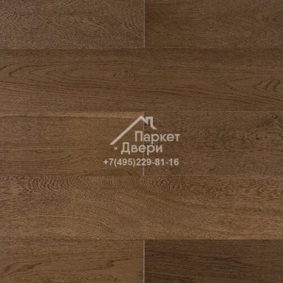 Паркетная доска Amber Wood (Амбер Вуд) Фьюжн  Дуб Бурбон Браш Лак 909х125х14