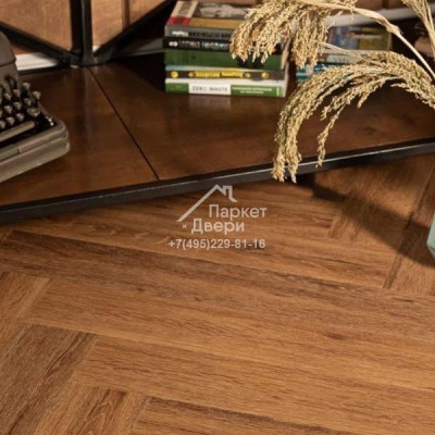 Виниловый пол VINILAM PARQUET HERRINGBONE Glue GD11199 Паркет Де Виль 762х152,4х2,5