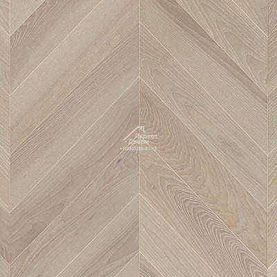 Паркетная доска Ёлка ESTA PARKET Ясень 25003 Chevron Elegant Extra Matt 480x100x14 мм