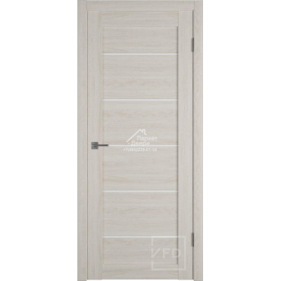 Дверь межкомнатная  Atum Pro 27 (Scansom Oak, White Cloud)
