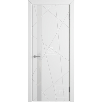 Дверь межкомнатная  Flitta ДО (Polar — Белая эмаль)