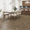 Виниловый пол Alpine Floor CHEVRON ALPINE ДУБ Насыщенный ECO 18-4 600х127х5