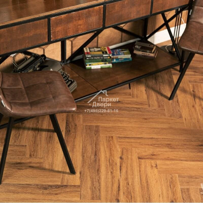 Виниловый пол VINILAM PARQUET Herringbone Вилль 720х120х6,5 IS11210 