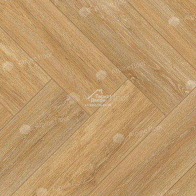 Ламинат Alpine Floor Herringbone 12 Pro LF106-04 Дуб Тулуза 606х101х12мм 