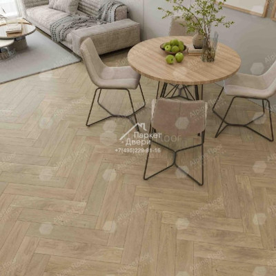 Инженерная доска Alpine Floor Castle Дуб Милкшейк EW202-02 венгерская елка 600×120×12