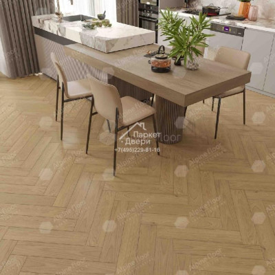 Инженерная доска Alpine Floor Castle Дуб Миндальный EW202-04 венгерская елка 600×120×12