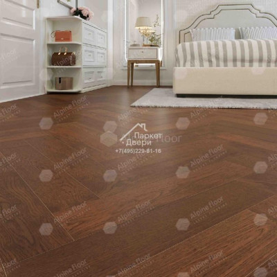 Инженерная доска Alpine Floor Castle Дуб Браун Стори EW202-09 венгерская елка 600×120×12