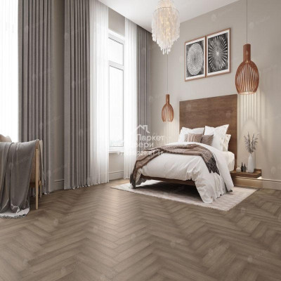 Виниловый пол Alpine Floor PARQUET LVT Плитка Дуб Насыщенный ECO 16-7