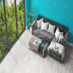 Виниловый пол Alpine Floor PARQUET LVT Плитка Снежный ECO 16-11