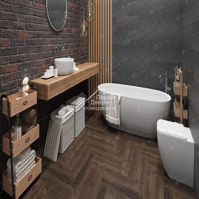 Виниловый пол Alpine Floor PARQUET LVT плитка Дуб Альферац ECO 16-22