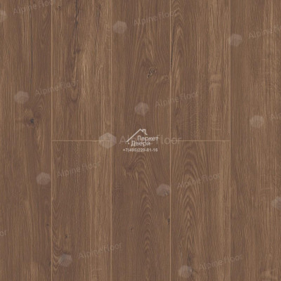 Виниловый пол Alpine Floor SEQUOIA LVT ламинат Секвойя Темная ЕСО 6-12 LVT