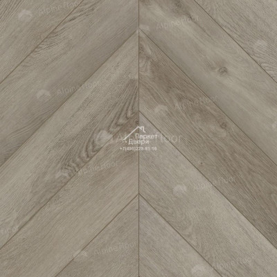 Виниловый пол Alpine Floor CHEVRON ALPINE LVT плитка Дуб Фантазия Chevron ECO 20-1