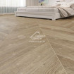 Виниловый пол Alpine Floor CHEVRON ALPINE LVT плитка Дуб Ваниль Селект Chevron ECO 20-2