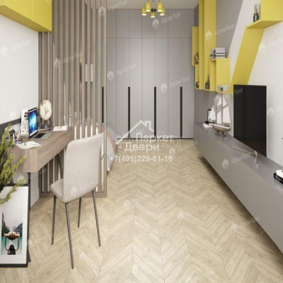 Виниловый пол Alpine Floor CHEVRON ALPINE LVT плитка Сонома Chevron ECO 20-7