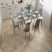 Виниловый пол Alpine Floor PARQUET PREMIUM ABA ламинат Дуб Ваниль Селект ECO 19-3