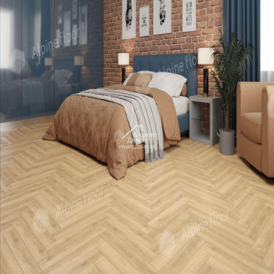 Ламинат Alpine Floor Herringbone 8 Дуб Шампань LF102-5  