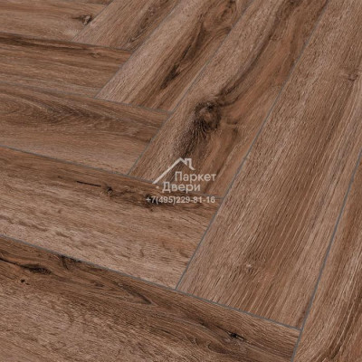 Виниловый пол Falquon The Floor  Herringbone P1005 Portland Oak 740x148x6мм