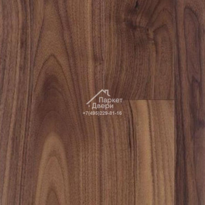 Инженерная доска HM Flooring Американский орех селект ( Walnut) 400-1200x125x12 мм