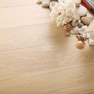 Паркетная доска DuoWood Дуб Premium White Chalk