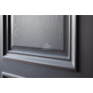 Дверь Elite (со стеклом) VIVA Premium / Дуб, серая эмаль /
