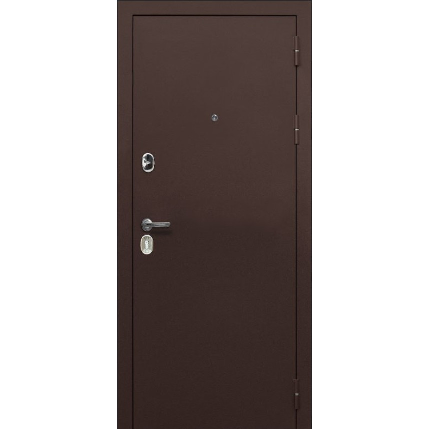 Дверь MXD Союз 90мм Антик Медь - панель  Орех грецкий