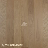 Паркетная доска Royal Parket Дуб Натур Жасмин лак от 390 до 1500х150х13мм