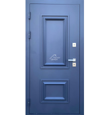 Дверь входная MXDoors ТЕРМО ТИТУЛ ТТ  муар серый RAL 7024