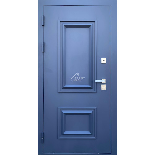 Дверь входная MXDoors ТЕРМО ТИТУЛ ТТ  муар серый RAL 7024
