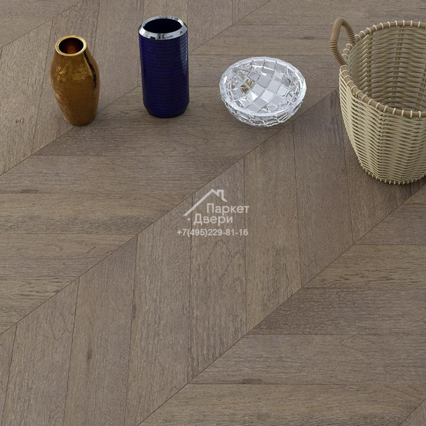 Паркет-елка Gran Parte МОККА / MOССA французская елка 45° 460х110х15мм-1