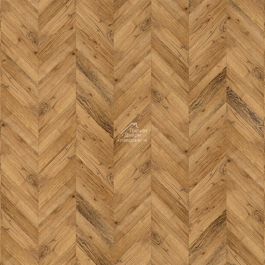 Паркет-елка Gran Parte ТАБАКО / TABACCO французская елка 45° 460х110х15мм-2