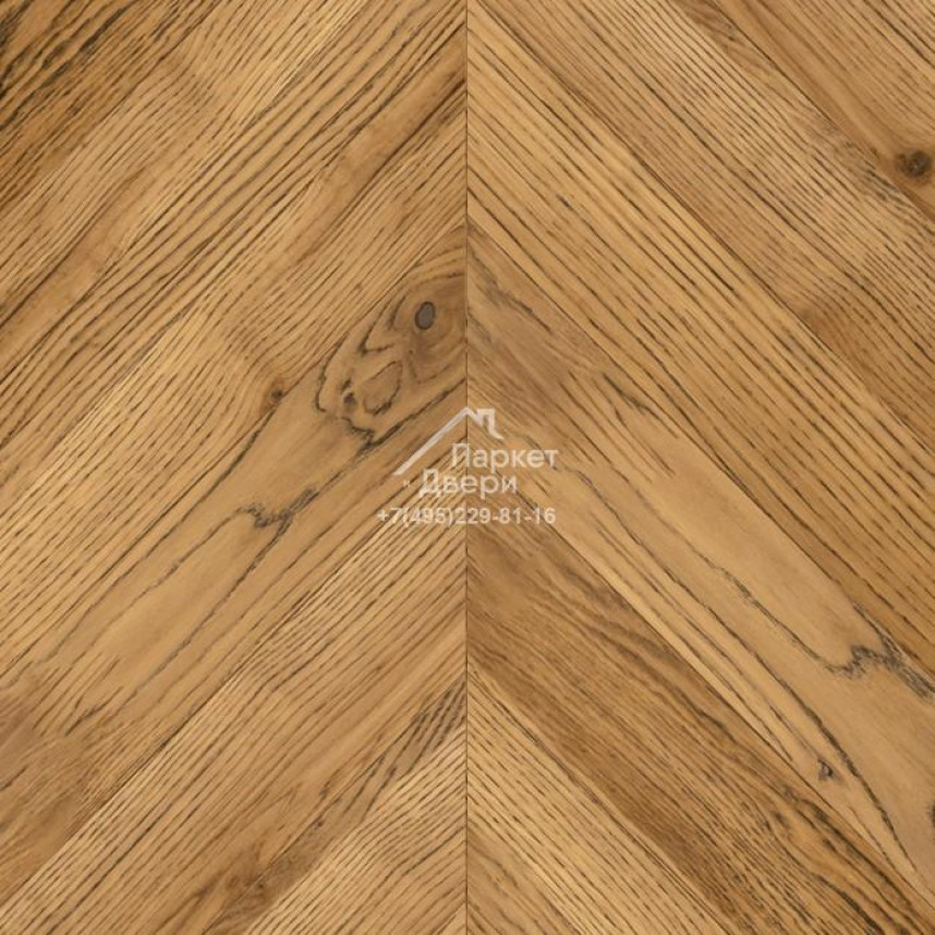 Паркет-елка Gran Parte ТАБАКО / TABACCO французская елка 45° 460х110х15мм-3