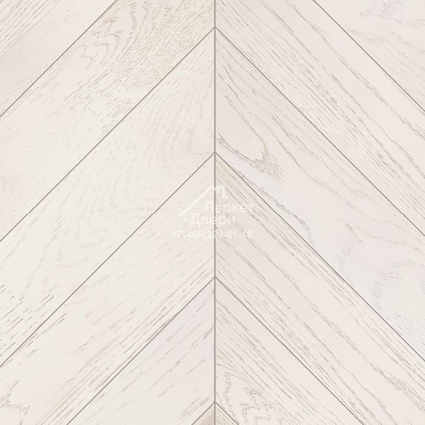 Паркет-елка Gran Parte БИАНКО / BIANCO французская елка 45° 460х110х15мм-3