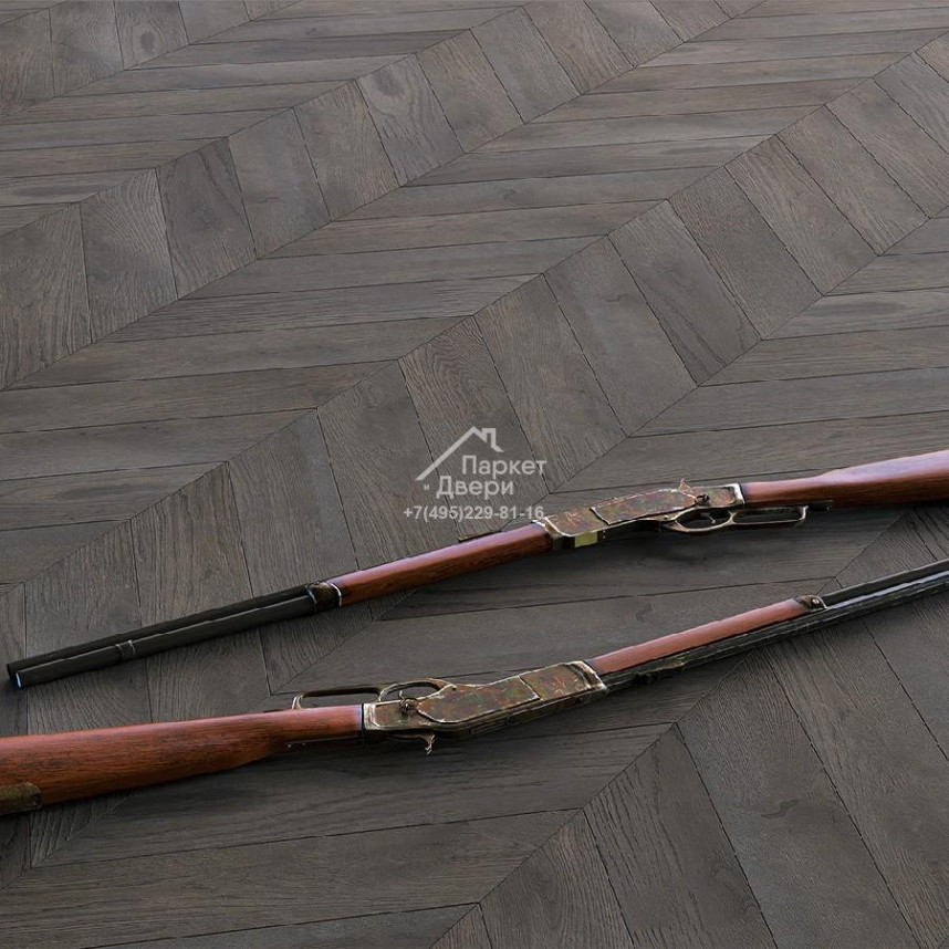 Паркет-елка Gran Parte ТЕРРЕНО / TERRENO французская елка 45° 460х110х15мм-1