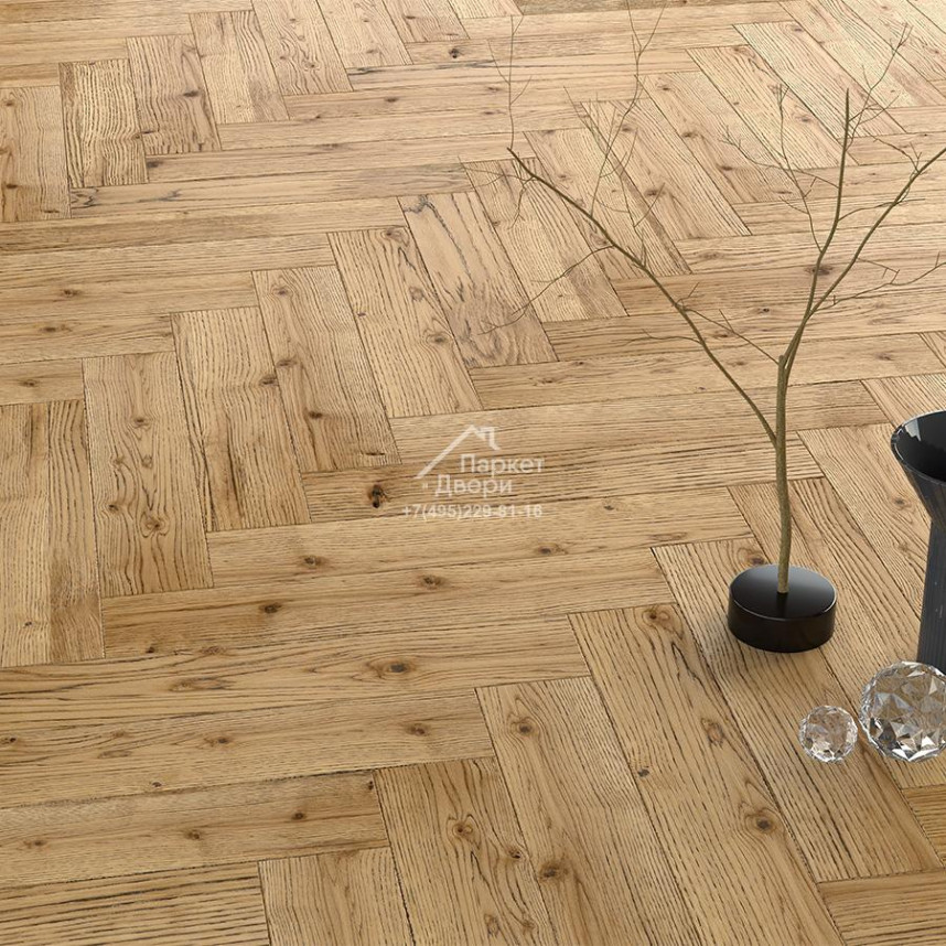 Паркет-елка Gran Parte ТАБАКО / TABACCO венгерская елка 550х110х15мм-1