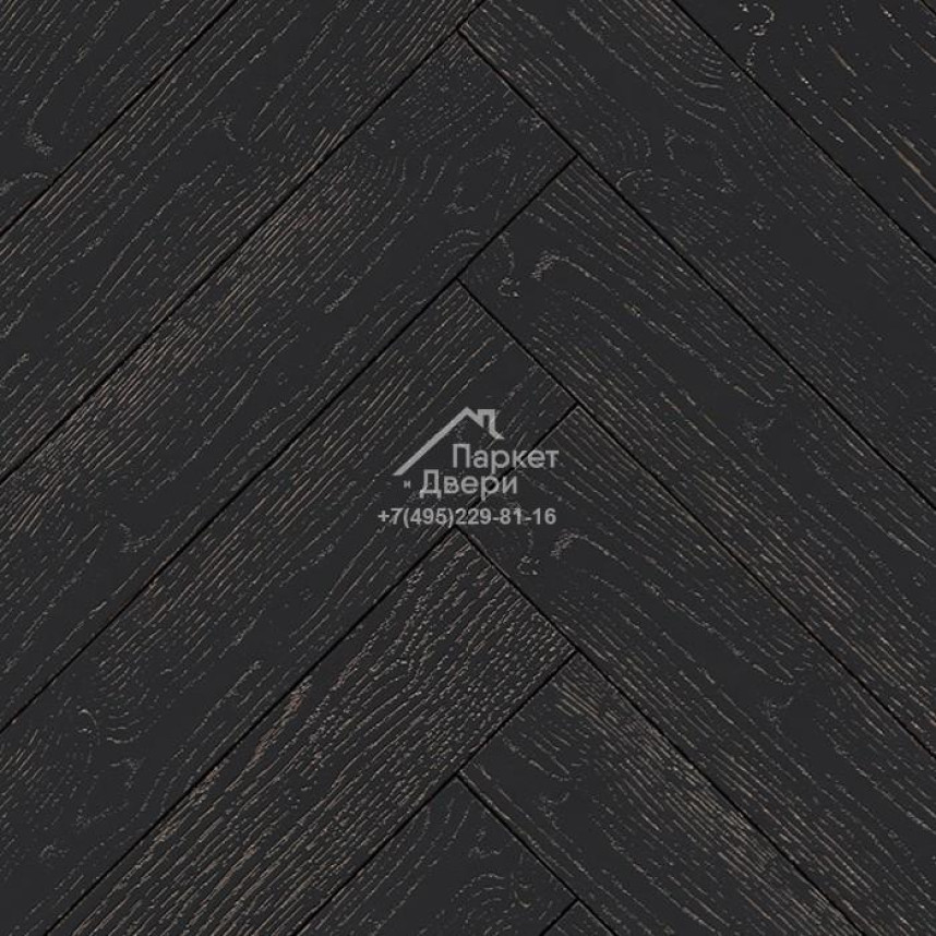 Паркет-елка Gran Parte АНТРАЦИТ / ANTRACITE венгерская елка 550х110х15мм-3