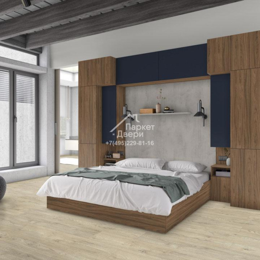 Ламинат EGGER PRO Classic 10/33 4V 142 Дуб Ольхон песочно-бежевый 1292x193x10-1